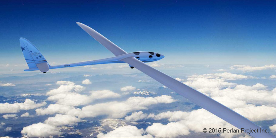 Perlan Project II record breaking glider