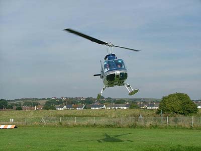 Helicopter pleasure flights © Les Chatfield 2005