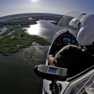Gyrocopter flight lesson © Aleksander Markin 2012